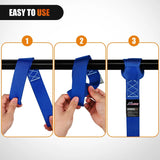 Nilight Motorcycle Tie Down Straps Max Break Strength 12000Lbs Blue, view 5