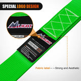 Nilight Motorcycle Tie Down Straps Max Break Strength 12000Lbs Green, view 4