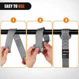 Nilight Motorcycle Tie Down Straps Max Break Strength 12000Lbs Grey, view 5