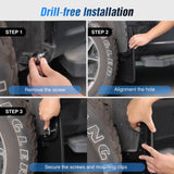 Nilight Front & Rear Set Mud Flaps for Ford F150 2021 2022 2023 2024 2025, view 5