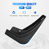 Nilight Mud Flaps for Tesla Model 3 2017 2018 2019 2020 2021 2022 2023, No Drilling Precision Fit Exterior Accessories Heavy-Duty Splash Guards Protection, Front & Rear Set, view 6