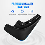 Nilight Mud Flaps for Tesla Model 3 Highland 2024 2025, No Drilling Precision Fit Exterior Accessories Heavy-Duty Splash Guards Protection, Front & Rear Set, view 4