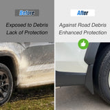 Nilight Front & Rear Set Mud Flaps for Toyota RAV4 2019 2020 2021 2022 2023 2024 2025, view 4