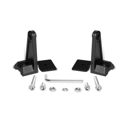 Nilight Universal Side Mount Brackets w/ Rubber Pad (Pair)