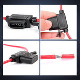 Nilight 10Pcs 14AWG Inline Fuse Holders, view 6