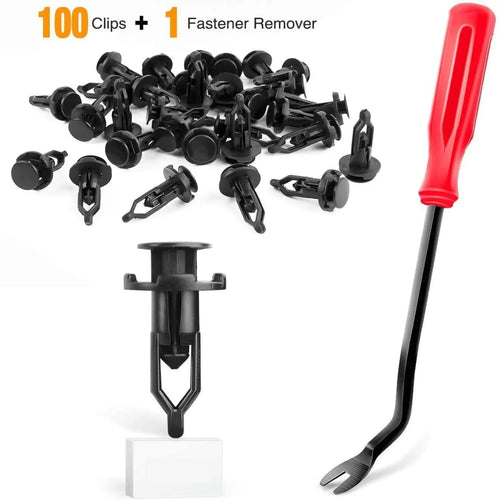 Nilight 100 Pcs Hole 9mm Car Push Retainer Clips Kits For Toyota 52161-02020