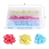 Nilight 110Pcs Nylon Flag Spade Terminals, view 3