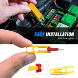 Nilight 5 Pack Inline Fuse Holder With 240Pcs Blade Fuses Set, view 5