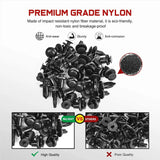 Nilight 120 Pcs Hole 6.3mm 8mm 9mm 10mm Car Push Retainer Clips Kits Expansion Screws Replacement Kit Bumper Push Rivet Clips for GM Ford Toyota Honda Chrysler, view 4