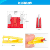 Nilight 140PCS Low Profile Mini Blade Fuse Set, view 2