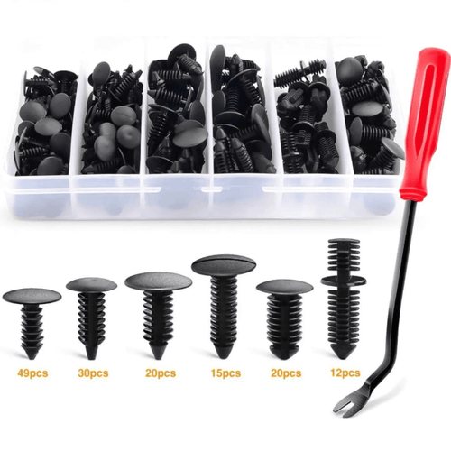 Nilight 146 Pcs Car Push Retainer Clips Kits For GM Honda Ford Chrysler