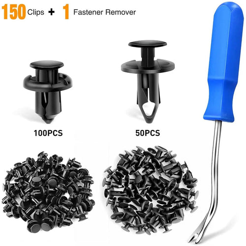 Nilight 150 Pcs Hole 8mm 10mm Car Push Retainer Clips Kits Door Clip Panel Audio Video Dashboard Dismantle