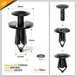 Nilight 150 Pcs Hole 8mm 10mm Car Push Retainer Clips Kits Door Clip Panel Audio Video Dashboard Dismantle, view 3
