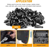 Nilight 150 Pcs Hole 8mm 10mm Car Push Retainer Clips Kits Door Clip Panel Audio Video Dashboard Dismantle, view 5