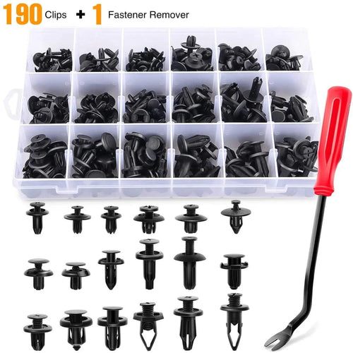 Nilight 190 Pcs Car Push Retainer Clips Kits For Toyota Honda Nissan Mazda