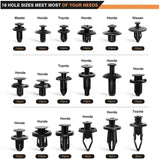 Nilight 190 Pcs Car Push Retainer Clips Kits For Toyota Honda Nissan Mazda, view 4