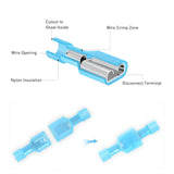 Nilight 200Pcs Insulated Wire Crimp Terminal, view 2