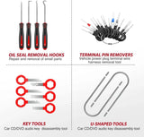 Nilight 200 Pcs Trim Removal Tool Kit Red, view 6