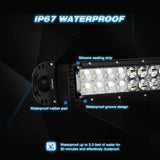 Nilight 70003C-A 22-Inch 120w LED Light Bar Flood Spot Combo Work Light Driving Lights Fog Lamp Offroad Lighting for SUV Ute ATV Truck 4x4 Boat, view 4