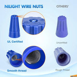 Nilight 220Pcs Wire Nuts Kit for 22-12 AWG Wires, view 3