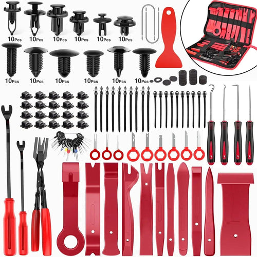 Nilight 238 Pcs Trim Removal Tool Kit Red