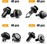Nilight 240 Pcs Hole 6.3mm 8mm 9mm 10mm Car Push Retainer Clips Kits, view 4