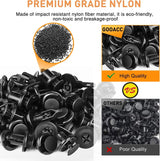 Nilight 240 Pcs Hole 6.3mm 8mm 9mm 10mm Car Push Retainer Clips Kits, view 6