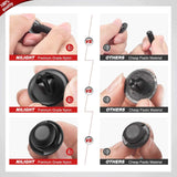 Nilight 240pcs Car Retainer Clips & Fastener Remover with 12 Most Popular Sizes Auto Push Pin Rivets Set -Door Trim Panel Clips for Toyota,GM,Ford,Honda,Acura,Chrysler, view 4