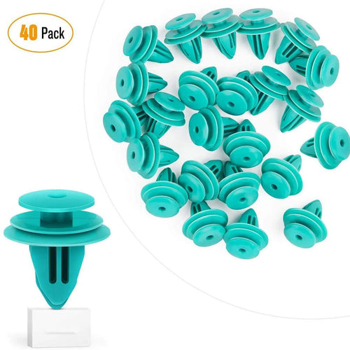 Nilight 25 Pcs Toyota Head 18mm Hole 9mm Trim Door Panel Retainer Clips For Sienna Corolla Camry Tacoma Tundra Sequoia Matrix Prius RAV4 Scion Avalon Land Cruiser
