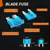 Nilight 250Pcs Blade Jcase Car Fuse Assortment Kit, view 4