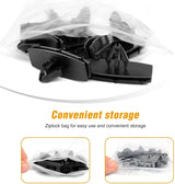 Nilight 25 Pcs Head 37.6mm Hole 12.6mm Car Push Retainer Clips Kits For Jeep Chrysler Auveco, view 5