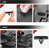 Nilight 25 Pcs Head 38mm Hole 10mm Fender Flare Moulding Clips Jeep Liberty Wheel Fender Rocker Panel Clip for Chrysler 55157055-AA, Jeep Wrangler, view 4