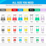 Nilight 272Pcs Standard & Low Profile Mini Blade Fuse Assortment Kit, view 3