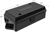 Nilight 2Pack 7 Way Electrical Trailer Junction Box, view 4