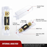 Nilight 150A ANL Fuse with ANL Fuse Holder, view 2