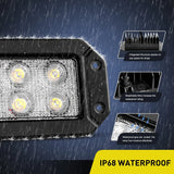 Nilight Offroad Truck Led Light Bar 2PCS 18w Flush Mount Spot Beam Roof Grille Bumper Hood Driving Fog Lights For Jeep UTV ATV Boat Pickup, view 3