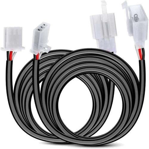 Nilight 2PCS 22AWG 5FT Wire Extension Kit For LED Light Bar/Led Pods/LED Work Light