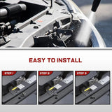 Nilight 30 Pcs Head 26mm Hole 12mm Front Air Deflector Retainers Clips & Grommet Compatible with GM 15733971, 15733970 2007-2013 Chevrolet Avalanche 2006-2007 Hummer H3, view 5