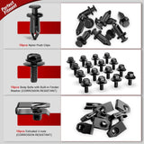 Nilight 35 Pcs Car Push Retainer Clips Kits For Infiniti G35 G37 FX35 FX45 EX35 Nissan 370Z 350Z, view 4