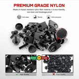 Nilight 35 Pcs Car Push Retainer Clips Kits For Infiniti G35 G37 FX35 FX45 EX35 Nissan 370Z 350Z, view 6