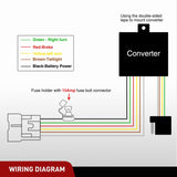 Nilight 4 Pin Custom Trailer Wiring Harness 56420 Vehicle Side Compatible with Hyundai 2019 2020 2021 2022 2023 2024 Santa Fe Santa Cruz Palisade Tucson; Kia Telluride Sorento Carnival, view 4