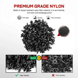 Nilight 400 Pcs Hole 6mm 7mm 8mm 9mm 10mm Car Retainer Clips For GM Ford Toyota Honda Chrysler Nissan, view 3
