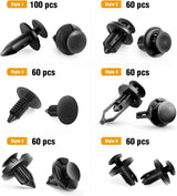 Nilight 400 Pcs Universal Plastic Fender Clips For GM Ford Chrysler Toyota Honda, view 4