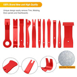 Nilight 40 Pcs Auto Trim Removal Tool Set Red, view 6