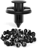 Nilight 40 Pcs Head 20mm Hole 8mm Bumper Rivet Fender Clips OEM Replaces Nissan 01553-09321 8mm Hole, view 2