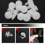 Nilight 40 Pcs Head 17.5mm Hole 9mm Door Panel Retainer Clips 6504014 Chrysler 300M Cirrus Concorde Intrepid LHS PT Cruiser, Dodge Grand Caravan Neon Stratus, Plymouth Breeze Grand Voyager, view 5