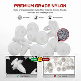 Nilight 40 Pcs Head 17.5mm Hole 9mm Door Panel Retainer Clips 6504014 Chrysler 300M Cirrus Concorde Intrepid LHS PT Cruiser, Dodge Grand Caravan Neon Stratus, Plymouth Breeze Grand Voyager, view 6