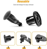 Nilight 40 Pcs Head 20mm Hole 10mm Car Push Retainer Clips Kits For Honda Acura 91503-SZ3-003, view 5