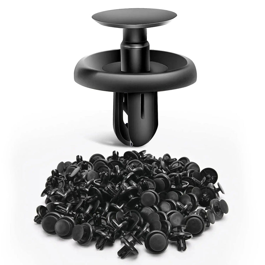 Nilight 40 Pcs Head 20mm Hole 7mm Nylon Engine Under Cover Push-Type Retainer Clips Replaces 90467-07201