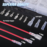 Nilight 480 PCS Spade Terminals with Insulated Sleeves, view 3